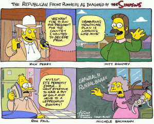 Funny photos funny Republicans The Simpsons look alikes