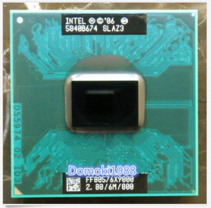 Intel Core 2 Duo Extreme X9000 2 8GHz Dual Core 6MB CPU Processor