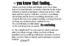 Feelings Quotes For Him