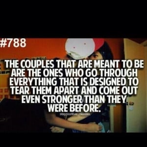 The couples that are meant to be