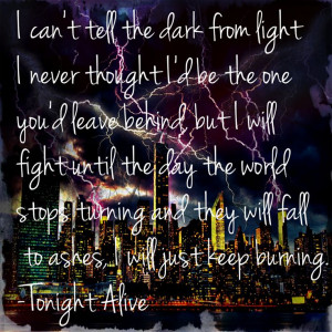 Tonight Alive: The Edge lyrics