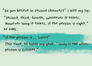 lola and the boy next door quotesDoors Quotes, Book Quotes