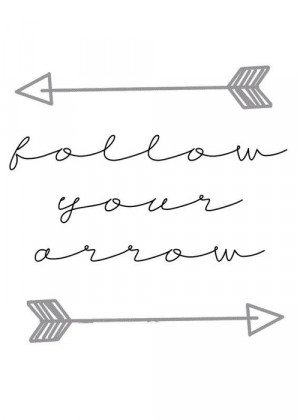 ... tags for this image include: arrow, quote, arrows, follow and Lyrics