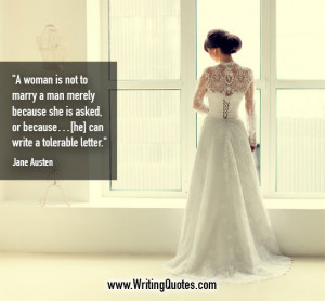 ... Quotes About Writing » Jane Austen Quotes - Marry Man - Funny Writing