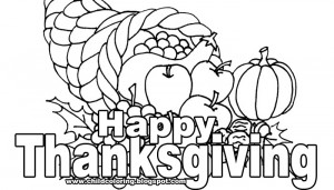happy thanksgiving coloring page happy giving day coloring happy ...