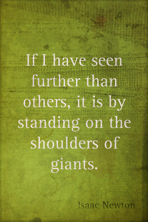 Isaac Newton Quote Science Math Formula Gravity Inspirational Words ...