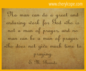 would love to know if this post inspired you to pray. Please leave a ...
