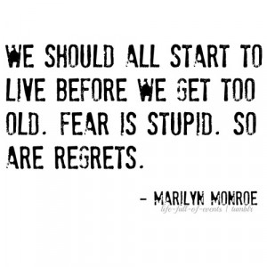 Marilyn Monroe quote in Quotes & other things