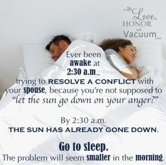 Do not let the sun go down on your anger--maybe it doesn't mean what ...