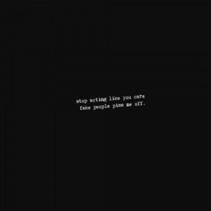 fake, fake people, hate, quote