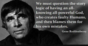 We must question the story logic of having an all-knowing all-powerful ...