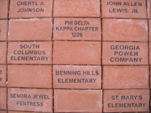 Memorial Sayings On Bricks