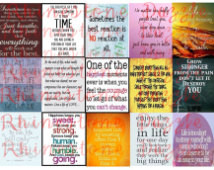 Digital Planner Quote Stickers, pack 8Q, Erin Condren Life Planner ...