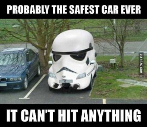 Storm trooper car.