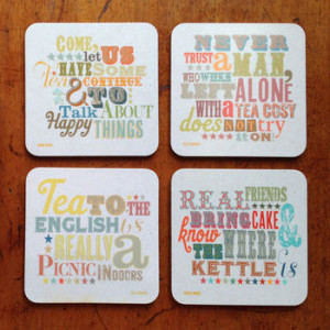 We're sorry, Pack Of Four 'Tea And Cake' Quote Coasters is no longer ...