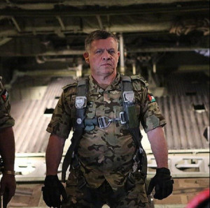 ... Jordan's King Abdullah is participating in airstrikes against ISIS