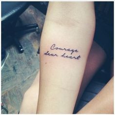 Courage Tattoos