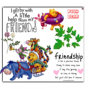 pooh bear friendship quotes