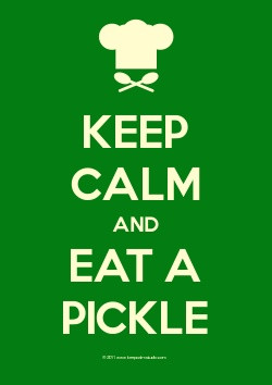 LOL I love this and pickles! ;-))