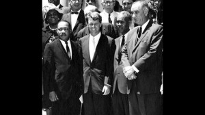... national martin luther king leaders robert kennedy lyndon johnson