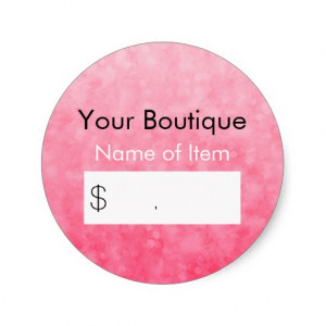 modern_pink_boutique_custom_price_tag_soft_glitter_sticker ...