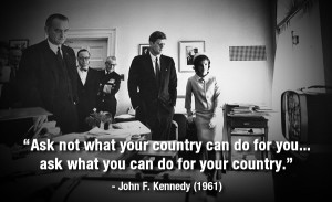 President John Kennedy and Mrs. Jacqueline Kennedy follow on ...