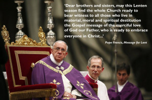 ... can read the full text of the Holy Father’s message for Lent here
