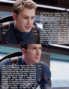 Captain America ♥ one of the best parts of the movie More