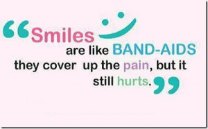 Smiles Are Like Band-Aids!!