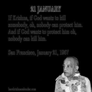Srila Prabhupada Quotes For Month January 21