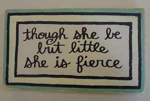 Small Hand Painted Wood Quote Sign- 10