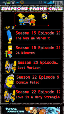 the Simpsons Prank Calls free for Android