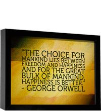 for mankind lies between freedom and happiness and for the great ...