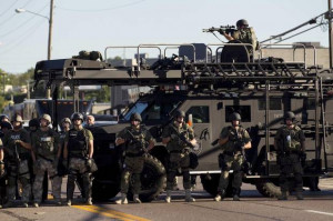 ... Michael Brown, in Ferguson, Mo., Aug. 13, 2014. (WHITNEY CURTIS/NYT