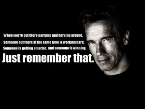 ... quote from the Arnold GO DO THAT SHIT speech one of you guys posted