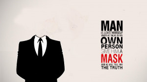Anonymous Quote Wallpaper Wide Wallpaper with 1920x1080 Resolution