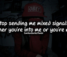 Obey Girl Swag Quotes