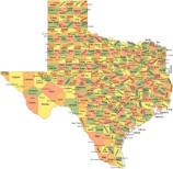 Texas State Map