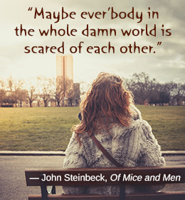 nerdy bits of mice and men is one of the most challenged books of the ...