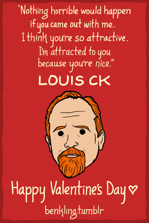 ... made a few with quotes from comedians about Valentiney things