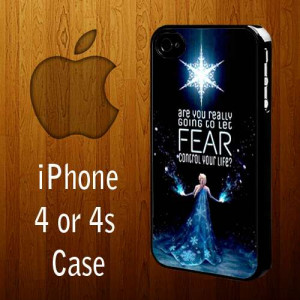 Ownza - B1153 Elsa Frozen Quotes Iphone 4 or 4s Case | statusisasi ...