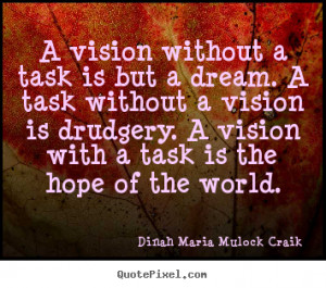 Inspirational Images Without Quotes a vision without a task is