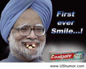 Manmohan smile US Humor - Funny pictures, Quotes, Pics, Photos, Images