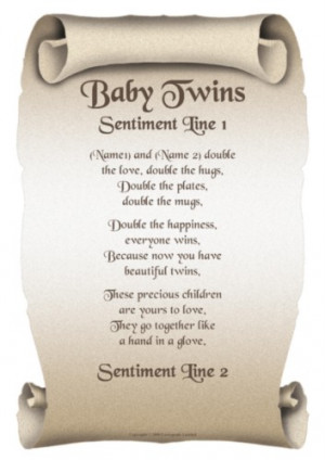 Twins Poems