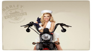 Girl Harley Davidson Bikes