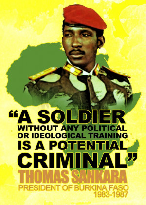 Art Thomas Sankara Tribute #BlackHistory #WorldHistory #Africa # ...