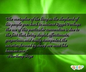 The metaphor of the king as the