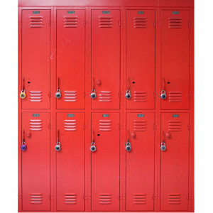 School Lockers Background