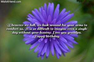 Happy Birthday Grandpa Quotes Happy birthday.