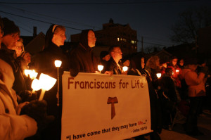 Franciscan Sisters of Christian Charity and Franciscan Friars pray ...